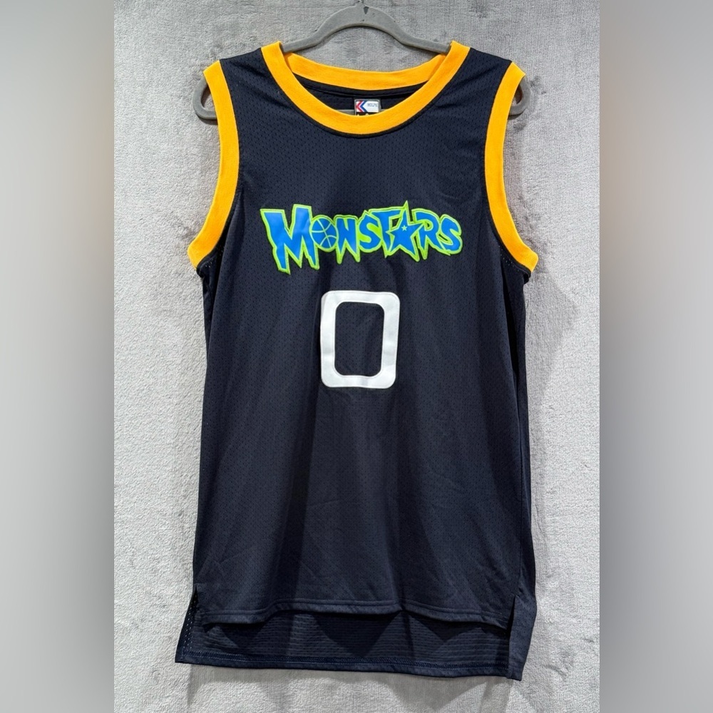 Monstars #0 Alien SPACE JAM Basketball Jersey Looney Tunes Squad Size Small